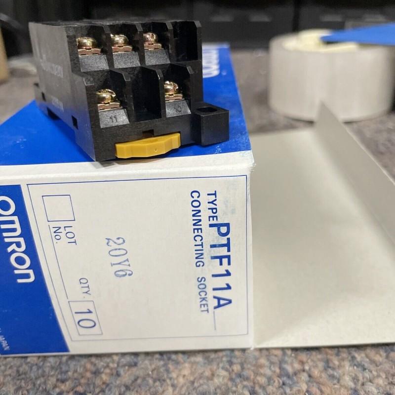 【新品◆適格請求書◆送料無料】10個入セット OMRON オムロン PTF11A 用 リレー裏面接続ソケット◆6ヶ月保証|小林電房