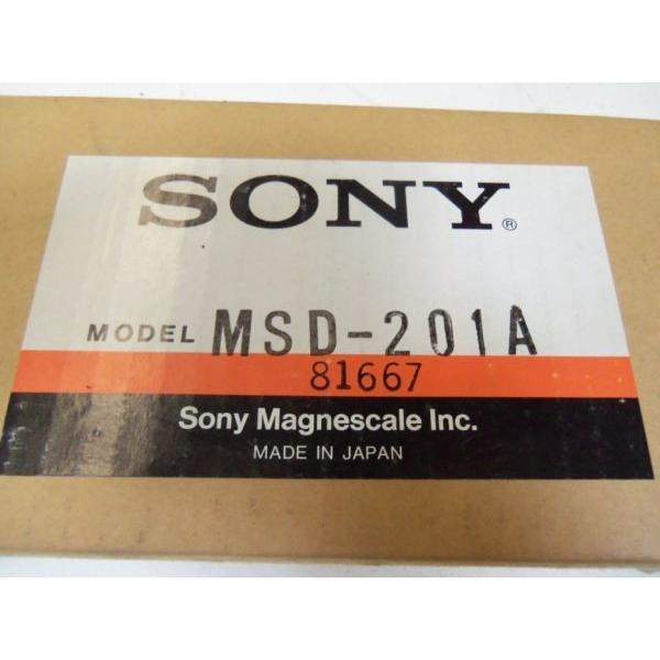 【新品◆適格請求書◆送料無料】SONY MSD-201A MAGNESCALE DETECTOR MSD-201A ソニー 【6ヶ月保証】|小林電房
