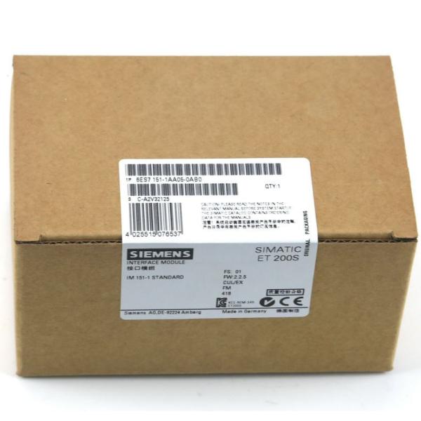 【新品◆適格請求書◆送料無料】 Siemens シーメンス 6ES7151-1AA05-0AB0インターフェイスモジュール【６ヶ月保証】