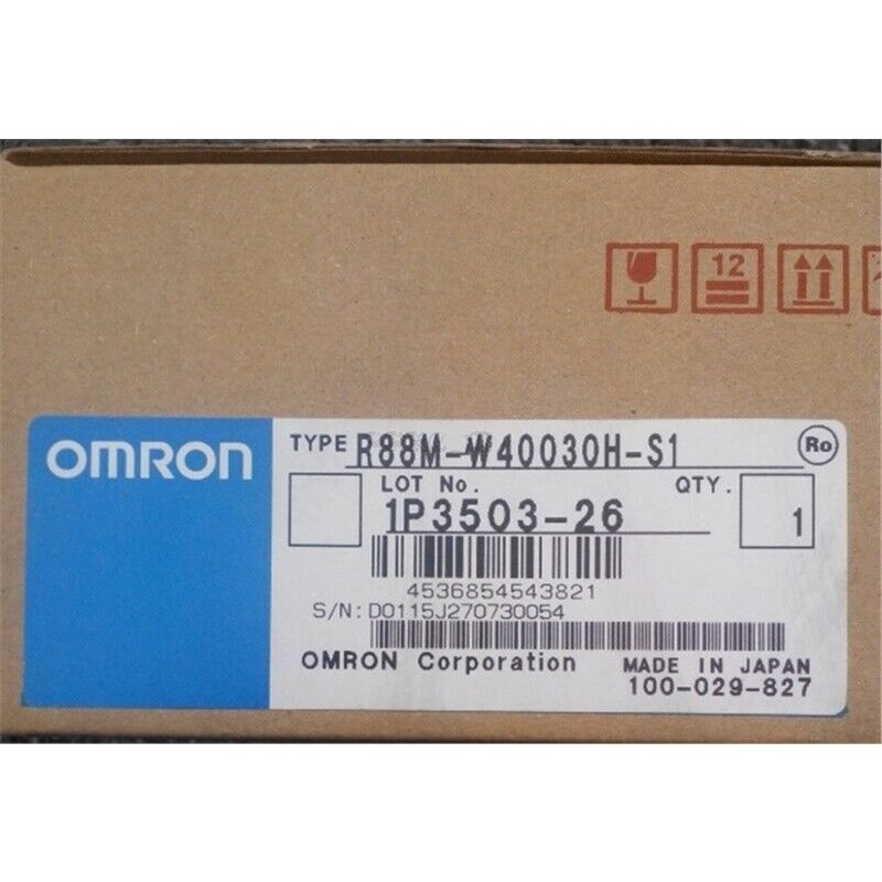 【新品◆適格請求書◆送料無料】OMRON オムロン R88M-W40030H-S1 用サーボモーター【６ヶ月保証】