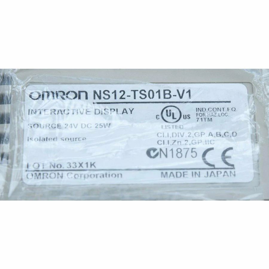 【新品◆適格請求書◆送料無料】OMRON オムロン NS12-TS01B-V1 インタラクティブディスプレイ タッチパネル【6ヶ月保証】|小林電房