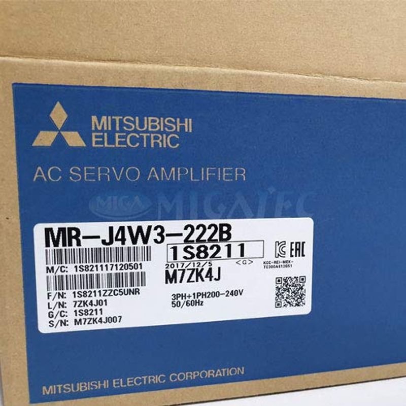 【新品◆適格請求書◆送料無料】MITSUBISHI/三菱 MR-J4W3-222B サーボアンプ【6ヶ月保証】|小林電房