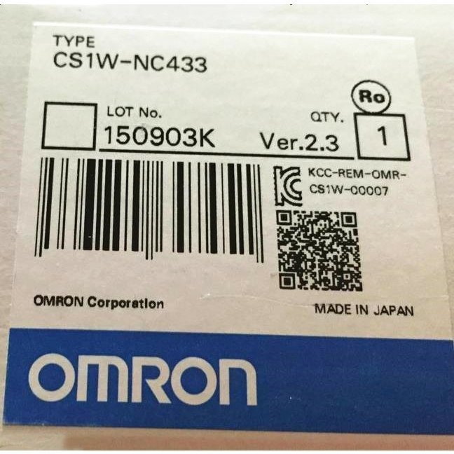 【新品◆適格請求書◆送料無料】OMRON オムロン CS1W-NC433 位置制御ユニット【６ヶ月保証】
