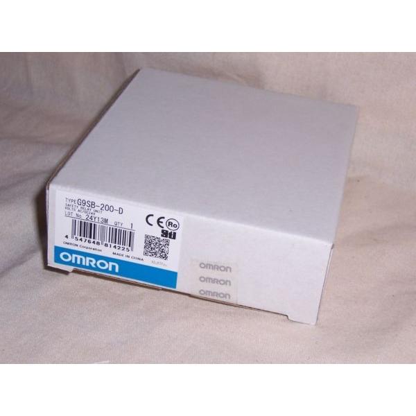 【新品◆適格請求書◆送料無料】OMRON オムロン G9SB-200-D 用 セーフティコントローラ【６ヶ月保証】 17,280円