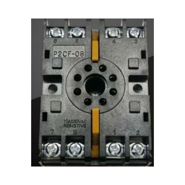 10個セット 【新品◆適格請求書◆送料無料】OMRON オムロン 表面接続ソケット P2CF-08【６ヶ月保証】
