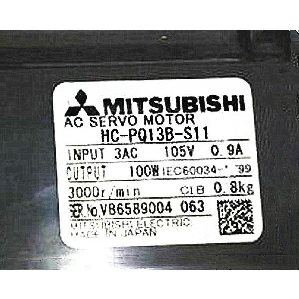 【新品◆適格請求書◆送料無料】三菱 サーボモーター HC-PQ13B-S11【６ヶ月保証】