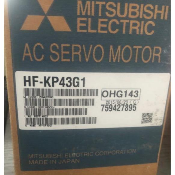 【新品◆適当お願いごと書◆貨物輸送無料】■ 三菱 サーボ原動機 HF-KP43G1 ■6ヶ月引き受ける