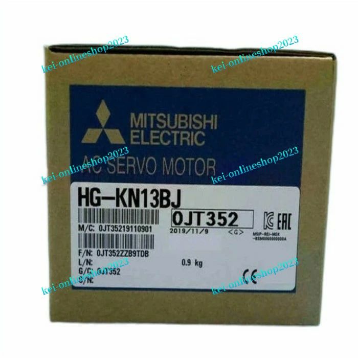 【新品◆適格請求書◆送料無料】 三菱　サーボモーター HG-KN13BJ 【６ヶ月保証】