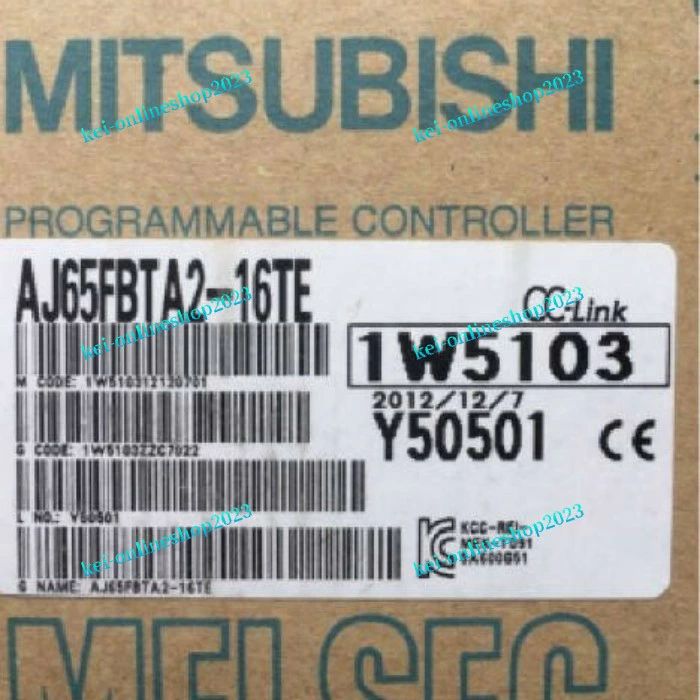 【新品◆適当お願いごと書◆貨物輸送無料】 三菱 シーケンサ AJ65FBTA2-16TE 【６ヶ月引き受ける】