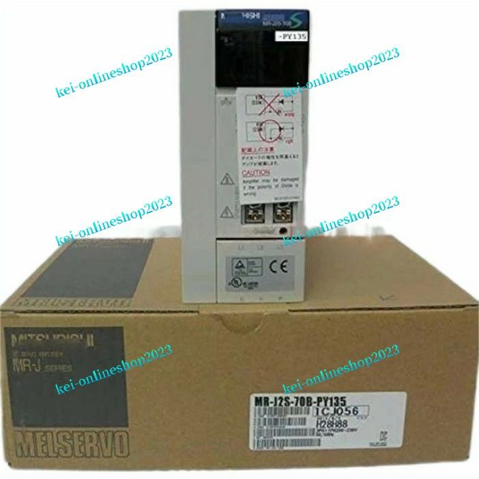 【新品◆適格請求書◆送料無料】三菱 MR-J2S-70B-PY135 サーボドライバ 【６ヶ月保証】