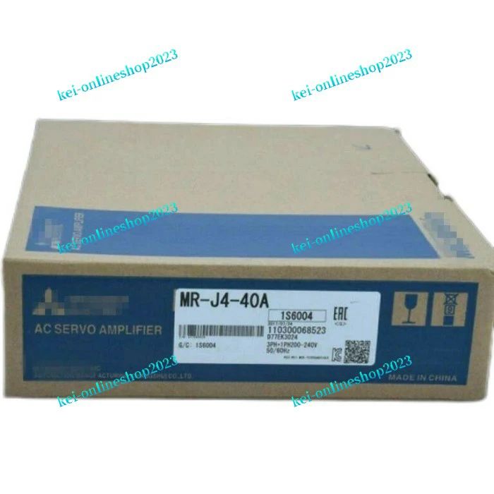 【新品◆適格請求書◆送料無料】三菱 サーボアンプ MR-J4-40A シーケンサ シーケンサー【６ヶ月保証】