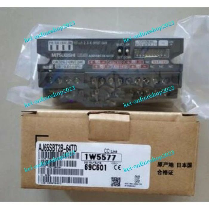 【新品◆適格請求書◆送料無料】AJ65SBT2B-64TD 三菱 CC-Link アナログ入出力 【６ヶ月保証】
