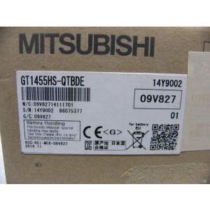 【新品◆適当お願いごと書◆貨物輸送無料】MITSUBISHI/三菱 タッチパネル GT1455HS-QTBDE 【６ヶ月引き受ける】