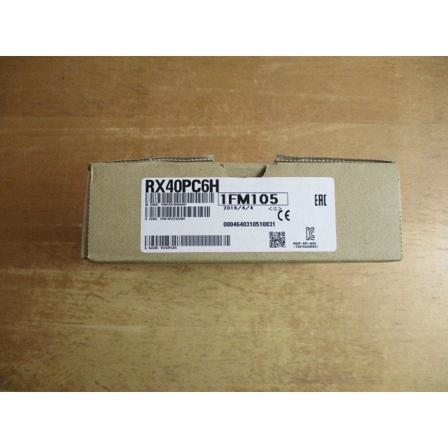 【新品◆適格請求書◆送料無料】MITSUBISHI/三菱 RX40PC6H シーケンサ【６ヶ月保証】