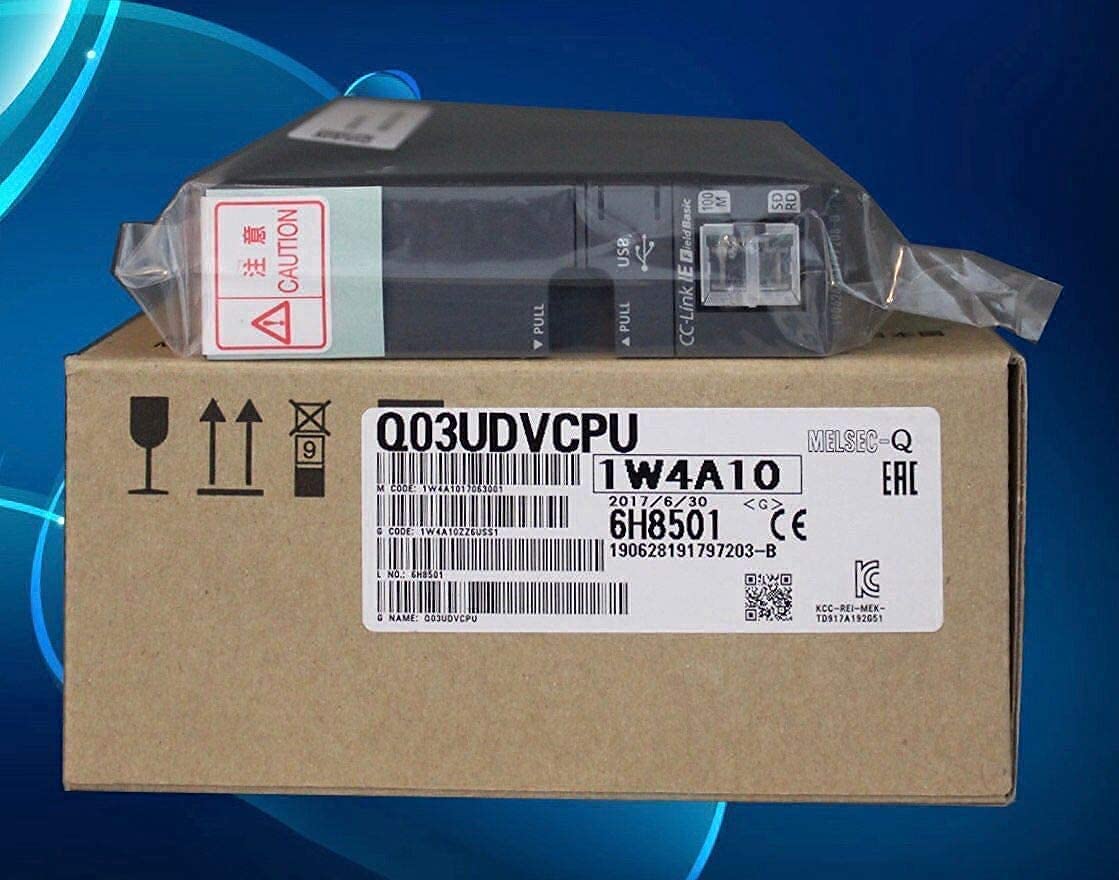 【新品◆適格請求書◆送料無料】三菱 シーケンサ Q03UDVCPU【６ヶ月保証】