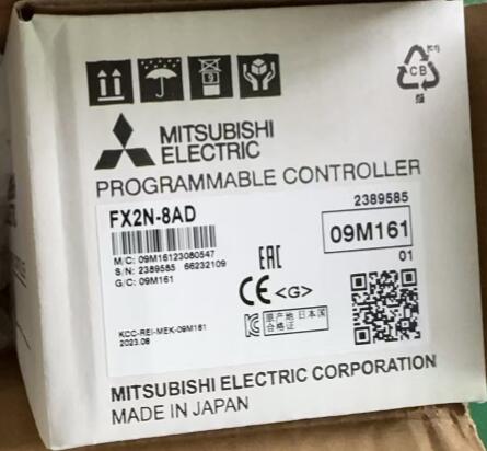■【新品◆適格請求書◆送料無料】MITSUBISHI 三菱 FX2N-8AD アナログ(温度センサ)入力【６ヶ月保証】