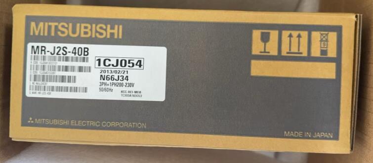 【新品◆適格請求書◆送料無料】MITSUBISHI サーボアンプ MR-Jシリーズ MR-J2S-40B【６ヶ月保証】
