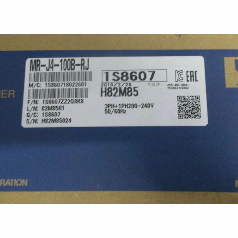 【新品◆適当お願いごと書◆貨物輸送無料】MITSUBISHI/三菱 MR-J4-100B-RJ サーボアンプリファイアー【６ヶ月引き受ける】