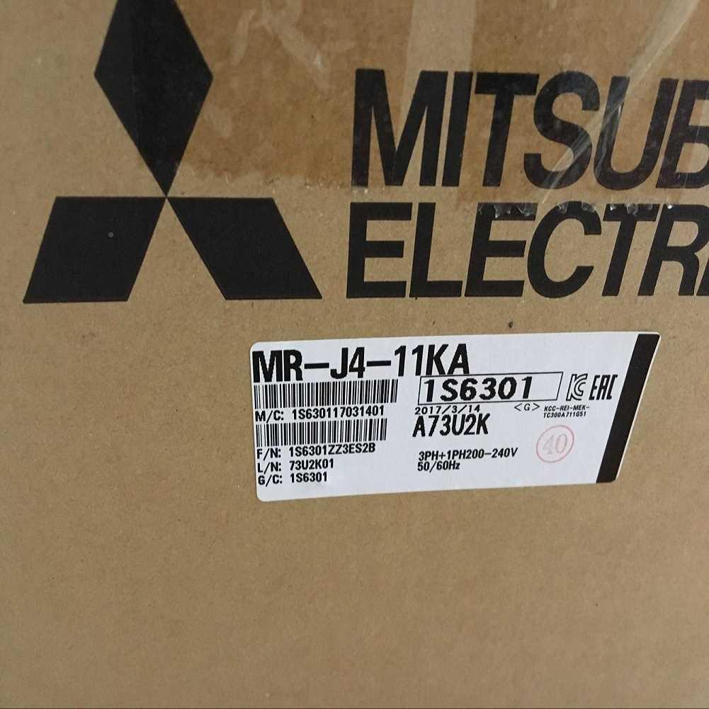 【新品◆適当お願いごと書◆貨物輸送無料】三菱 サーボドライバ MR-J4-11KA【６ヶ月引き受ける】