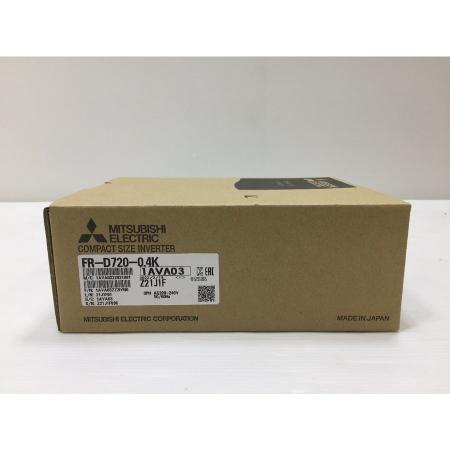 【新品◆適当お願いごと書◆貨物輸送無料】 三菱電機 分かりやすい小型インバータ FR-D720-0.4K ◆ 6ヶ月引き請ける その他-木材・建築資材・設備-電設資材