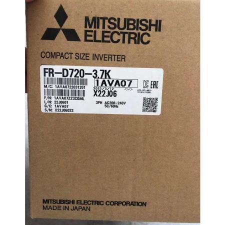 【新品◆適格請求書◆送料無料】 MITSUBISHI/ 三菱 FR-D720-3.7K インバーター ◆ 6ヶ月保証｜小林電房