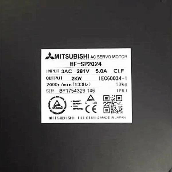 【新品】 MITSUBISHI 三菱 サーボ原動機 HF-SP2024 6ヶ月引き受ける