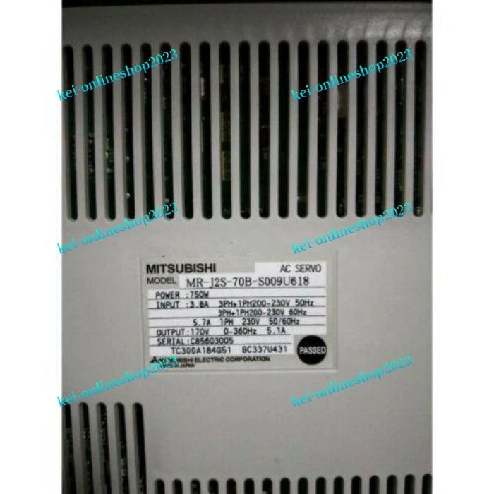 【新品◆適当お願いごと書◆貨物輸送無料】MITSUBISHI/三菱 ACサーボ１番ウッドMR-J2S-70B-S009U618 NEW【６ヶ月引き受ける】