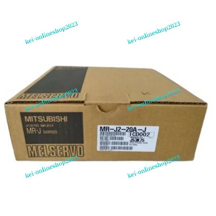 【新品◆適当お願いごと書◆貨物輸送無料】MITSUBISHI/三菱 目あたらしい MR-J2-20A-J サーボ運転【６ヶ月引き受ける】
