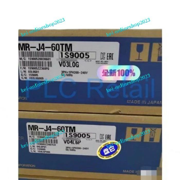 【新品◆適格請求書◆送料無料】MITSUBISHI/三菱 MR-J4-60TM 【６ヶ月保証】 109,065円