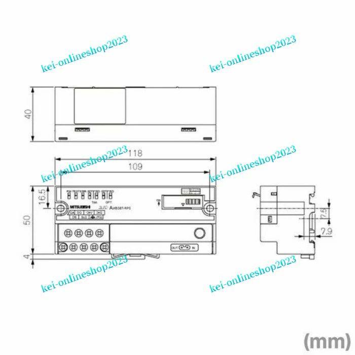 【新品◆適格請求書◆送料無料】三菱電機 AJ65SBT-RPG CC-Link光リピータユニット 伝送速度 156k/625k/2.5M/5M/10Mbps 最大接続台数 64
