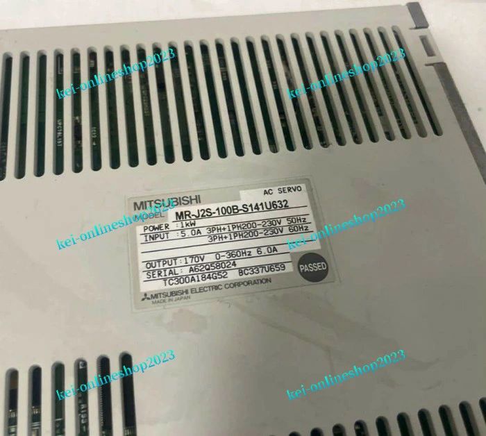【新品◆適格請求書◆送料無料】MITSUBISHI/三菱 MR-J2S-100B-S141U632 サーボアンプ 【６ヶ月保証】