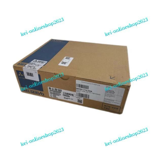 【新品◆適格請求書◆送料無料】 MITSUBISHI三菱電機 MR-J4-70B-RJ020 【６ヶ月保証】