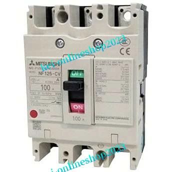 【新品◆適当お願いごと書◆貨物輸送無料】三菱電機 NF125-CV 3P 100A (ノーヒューズブレーカー) (3極) (AC/DC) NN 【６ヶ月引き請ける】