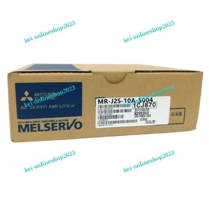 【新品◆適格請求書◆送料無料】MITSUBISHI/三菱 MR-J2S-10A-S004【６ヶ月保証】