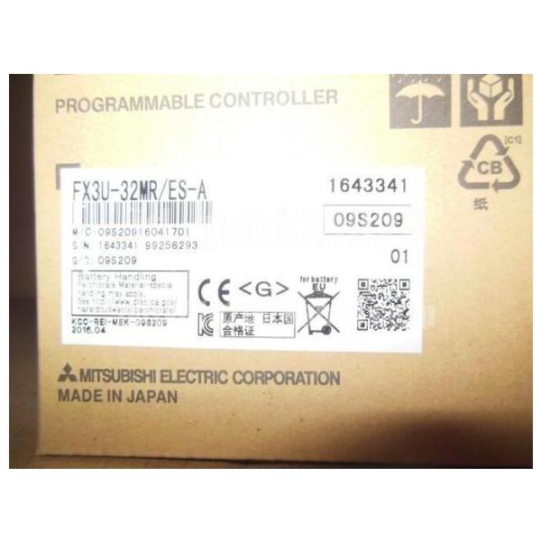 ■【新品◆適当お願いごと書◆貨物輸送無料】MITSUBISHI 三菱電機 FX3U-32MR/ES-A◆ 6ヶ月引き受ける