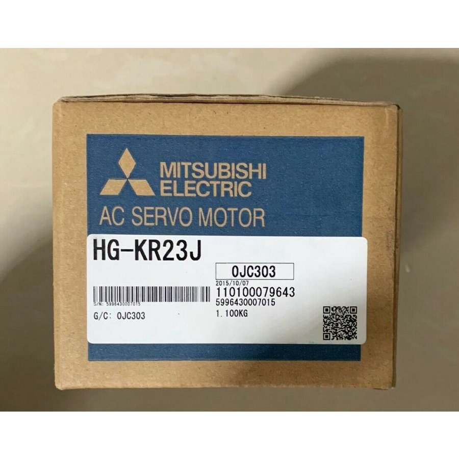 【新品◆適格請求書◆送料無料】MITSUBISHI 三菱電機 HG-KR23J サーボモーター【６ヶ月保証】