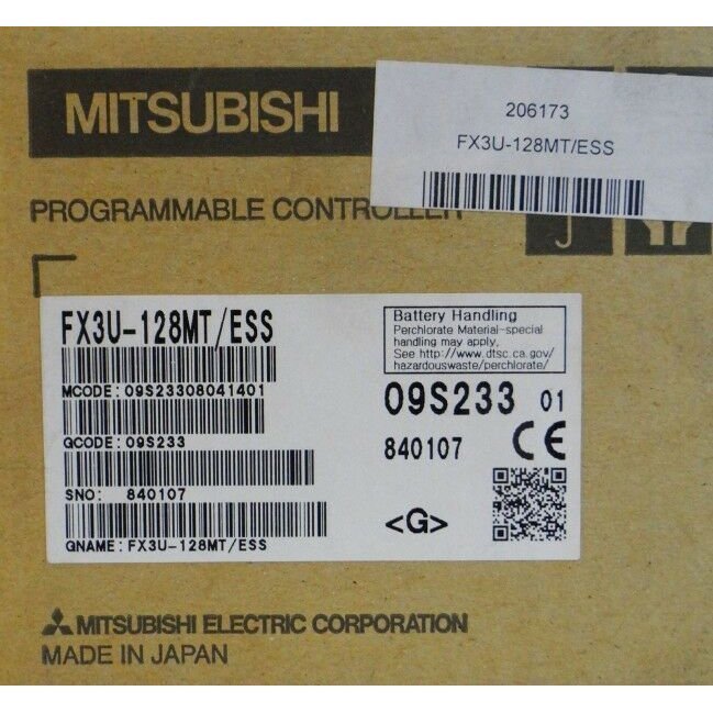 【新品◆適当お願いごと書◆貨物輸送無料】MITSUBISHI 三菱電機 FX3U-128MT/ESS 【６ヶ月引き受ける】