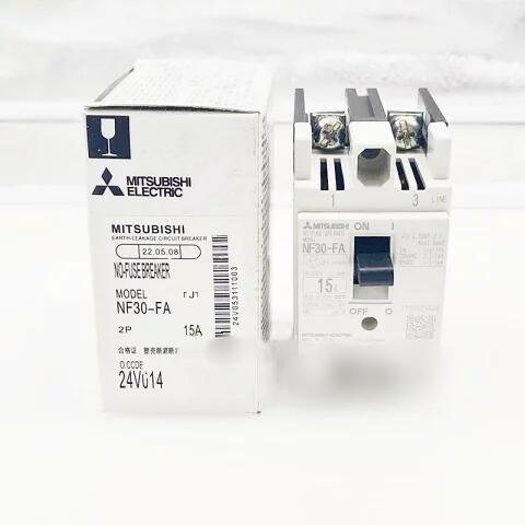 【新品◆適当お願いごと書◆貨物輸送無料】MITSUBISHI 三菱電機 NF30-FA 2P 15A 用否電気ヒューズ立ちふさがる器【６ヶ月引き受ける】