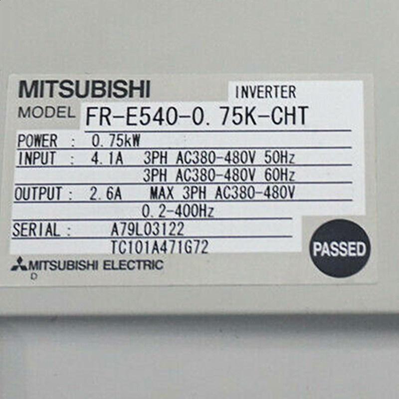 【新品◆適格請求書◆送料無料】MITSUBISHI 三菱電機 FR-E540-0.75K-CHT【６ヶ月保証】
