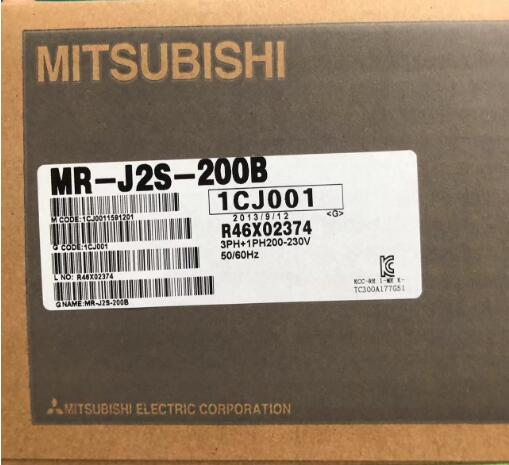 ■【新品◆適格請求書◆送料無料】MITSUBISHI 三菱電機 MR-J2S-200B ACサーボアンプ ◆6ヶ月保証