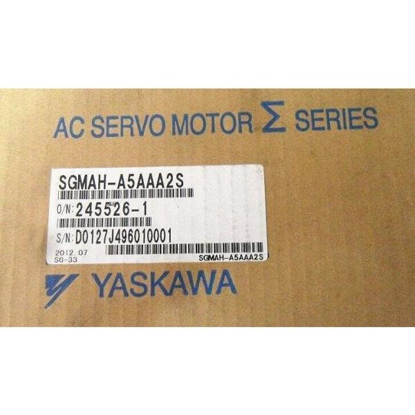 【新品◆適格請求書◆送料無料】YASKAWA ACサーボモーターSGMAH-A5AAA2S NEW ORIGINAL 【６ヶ月保証】