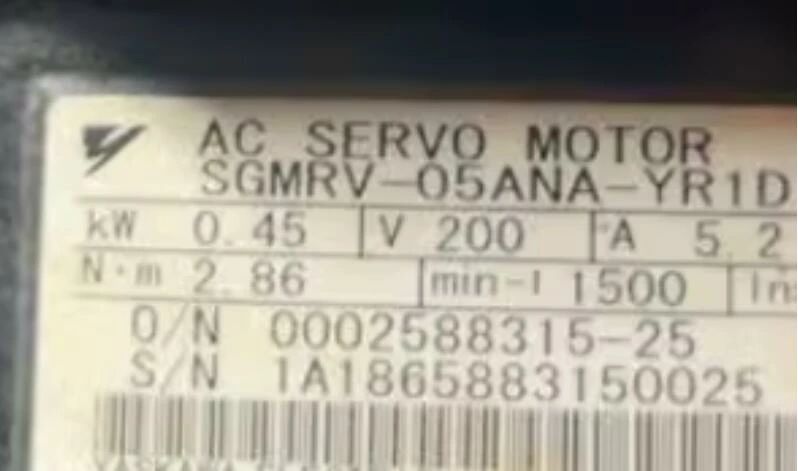 【新品◆適格請求書◆送料無料】 YASKAWA 安川電機 SGMRV-05ANA-YR1D【６ヶ月保証】｜小林電房
