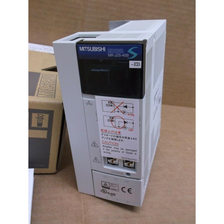 【新品◆適当お願いごと書◆貨物輸送無料】MITSUBISHI 三菱電機 MR-J2S-40B-EB 【６ヶ月引き受ける】