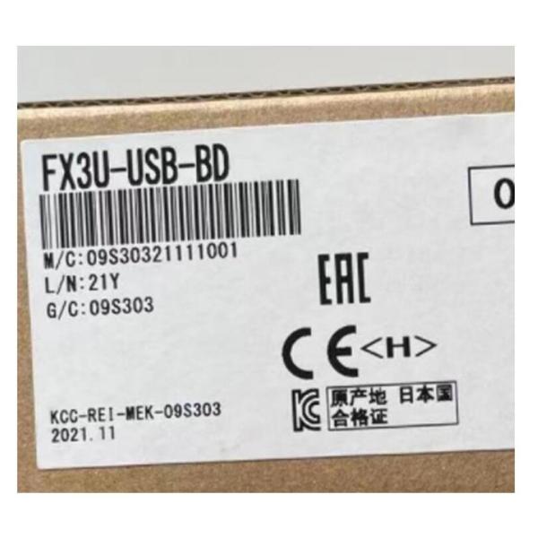 【新品◆適格請求書◆送料無料】MITSUBISHI/三菱電機 FX3U-USB-BD シーケンサー【6ヶ月保証】|小林電房