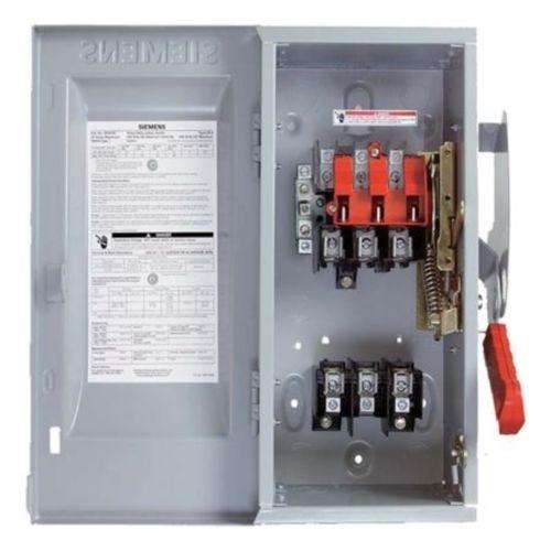 【新品◆適当お願いごと書◆貨物輸送無料】Siemens Non-Fusible Safety Switch 600V 3P 100A HNF363R NEMA 3R Enclosure【6ヶ月引き受ける】