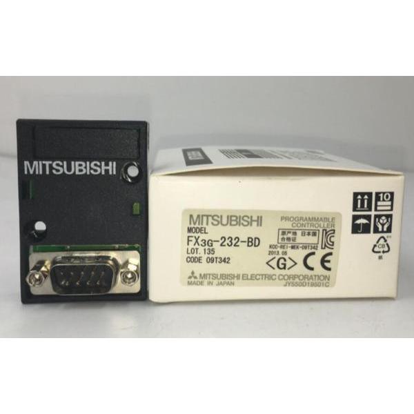 【新品◆適当お願いごと書◆貨物輸送無料】三菱電機 FX3G-232-BD MELSEC-FX続きもの RS-232Cメール交換用役立つこと押しひろげるゲーム盤【６ヶ月引き受ける】