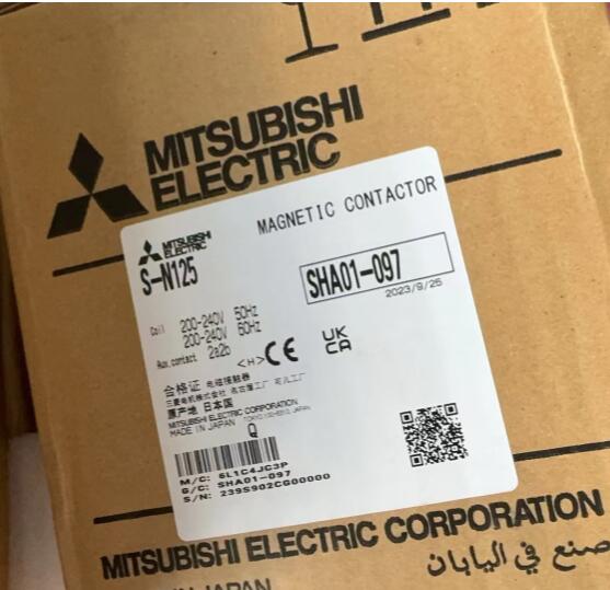 ■【新品◆適当お願いごと書◆貨物輸送無料】三菱電機 S-N125 AC220V (200-240v) 電磁当たること器【6ヶ月引き受ける】