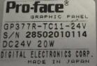 【新品◆適格請求書◆送料無料】Pro-Face タッチパネル GP377R-TC11-24V 【６ヶ月保証】｜小林電房