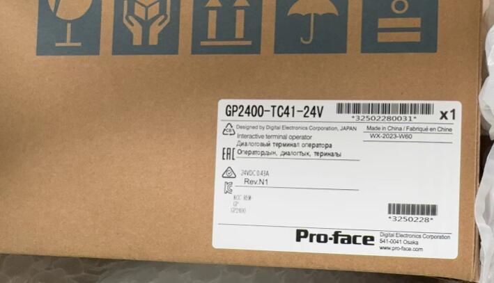 【新品★適当お願いごと書★税込★貨物輸送無料】Proface GP2400-TC41-24V プログラマブル見せびらかす器【６ヶ月引き受ける】