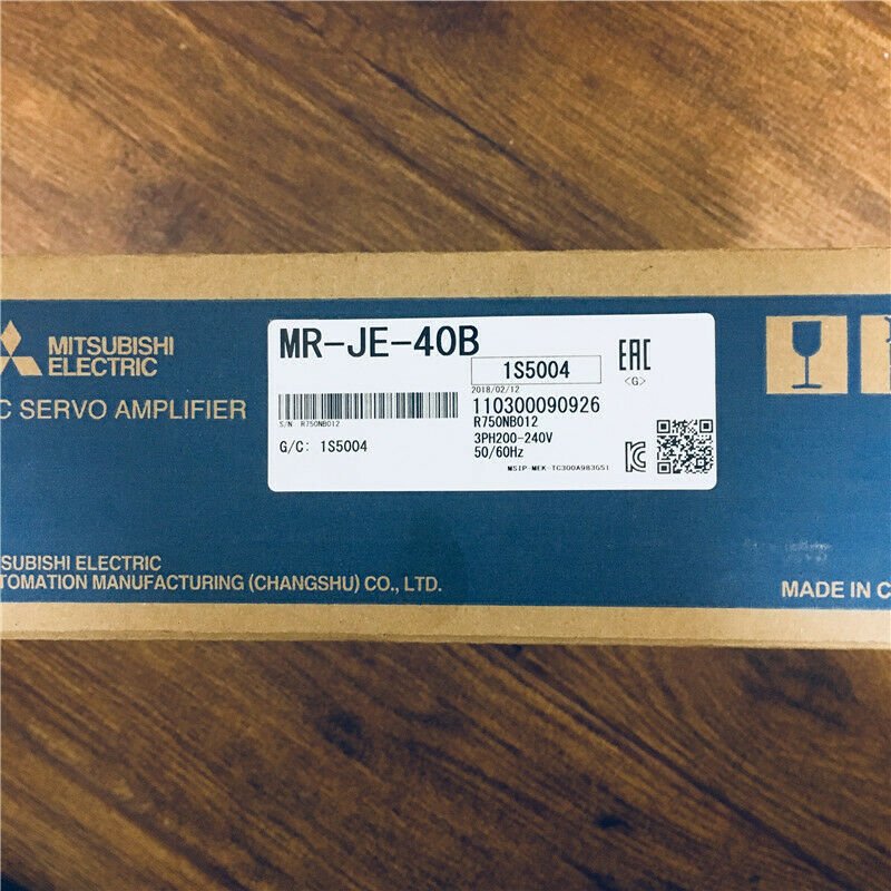 【新品★適格請求書★税込★送料無料】MITSUBISHI三菱電機 MR-JE-40B サーボアンプ 【6ヶ月保証】